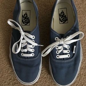 Women's Vans Blue size 8
